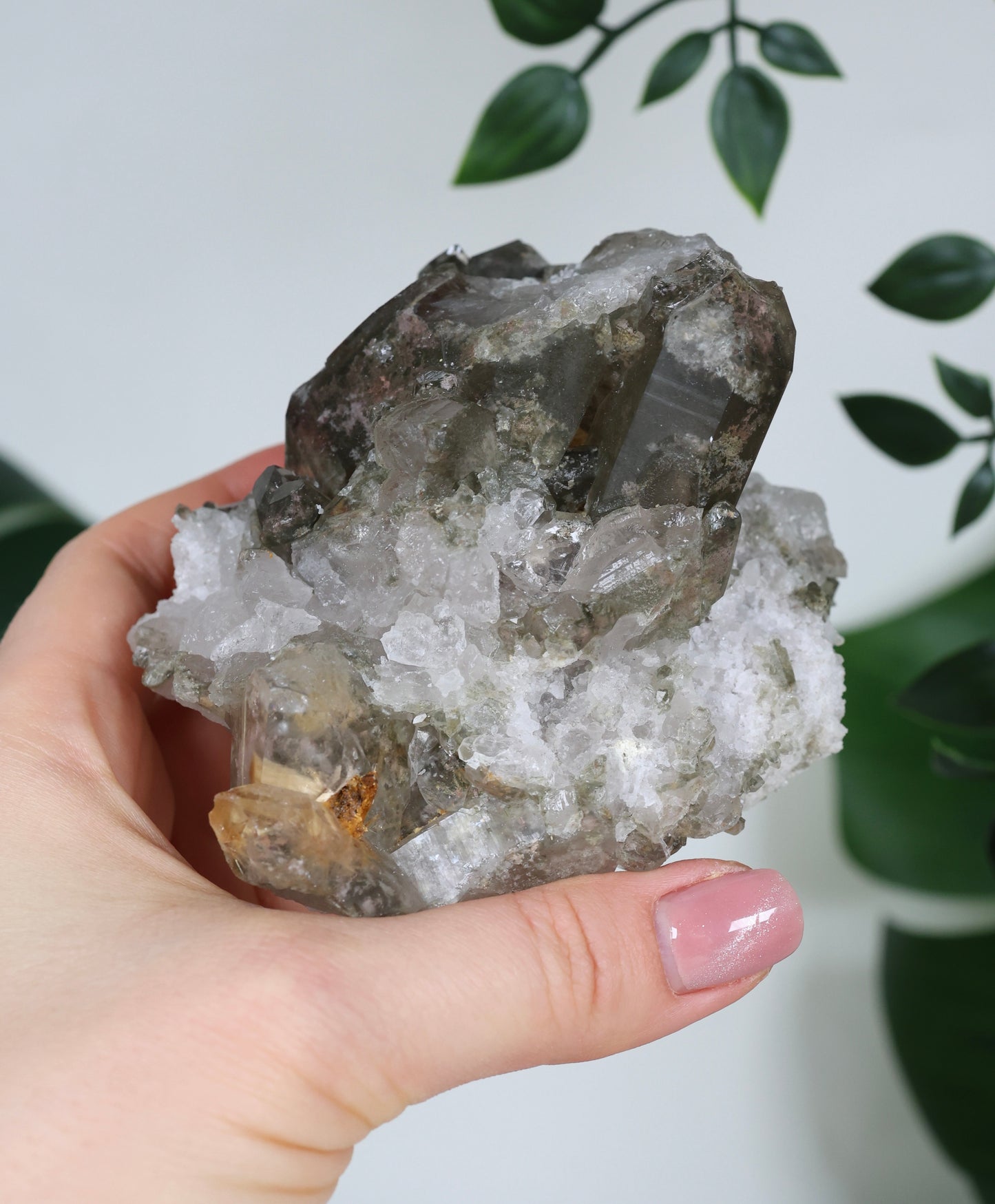 Gartenquarz x Rutil Cluster Nr.99GR