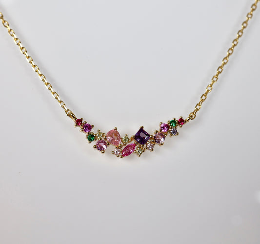 Garden Muse - Necklace 925 Silver Gold-Plated