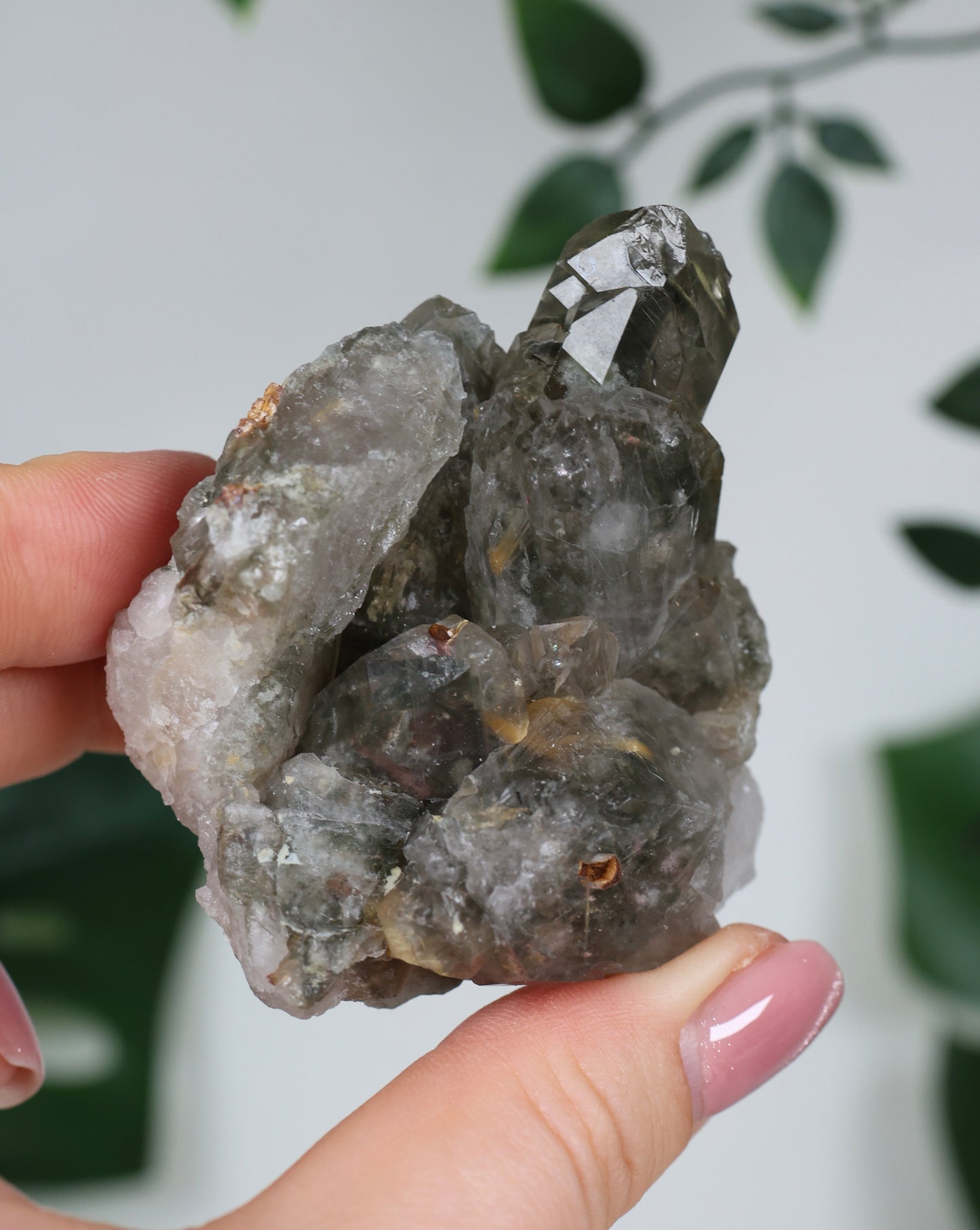 Gartenquarz x Rutil Cluster Nr.69GR