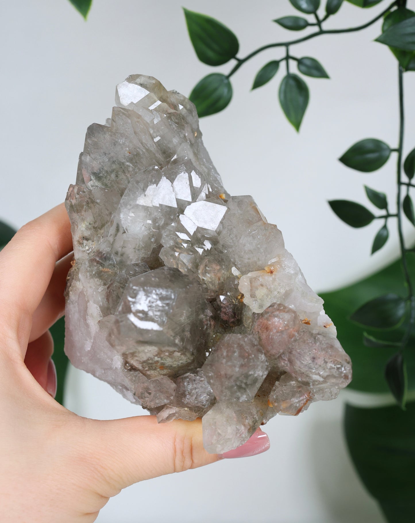 Gartenquarz x Rutil Cluster Nr.310GR