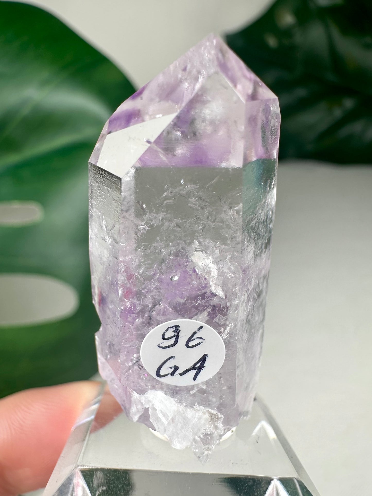 Goboboseb Quarz mit Amethyst Nr.96GA