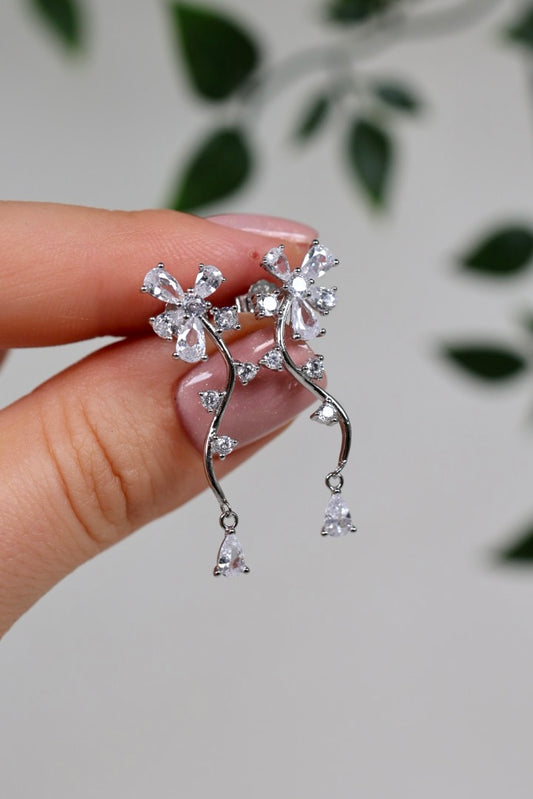 Florae Ohrstecker Silber