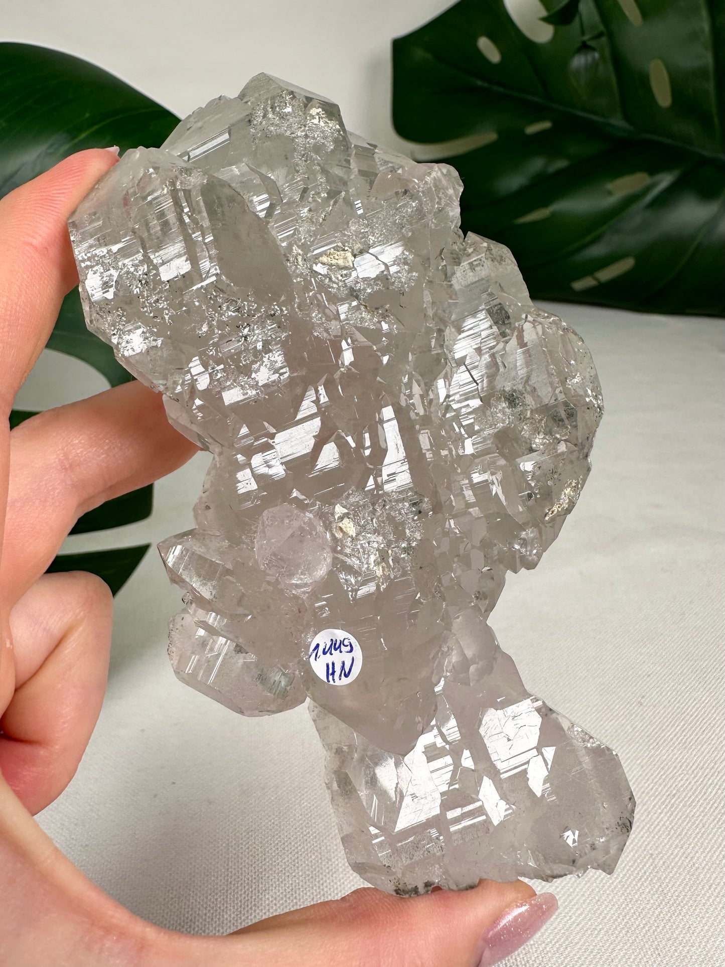 Himalaya Quarz 'Nirvana' mit Anatas Nr.1449HQ