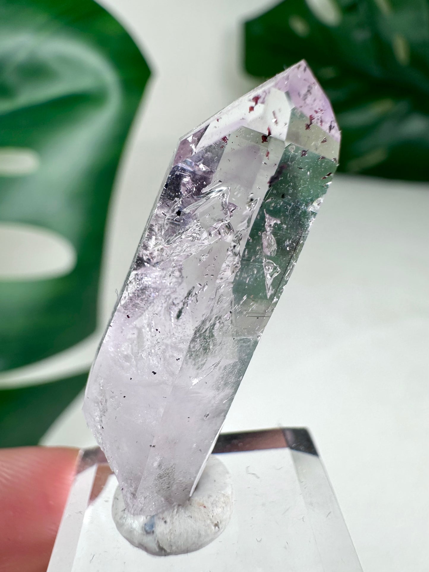 Goboboseb Quarz mit beweglicher Blase Nr.61GE