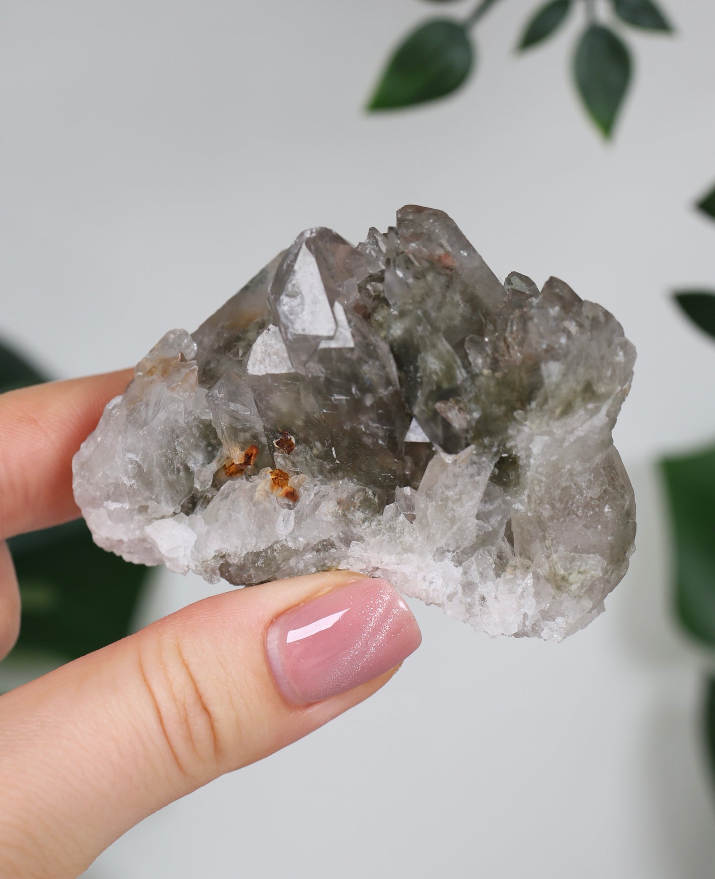 Gartenquarz x Rutil Cluster Nr.60GQ