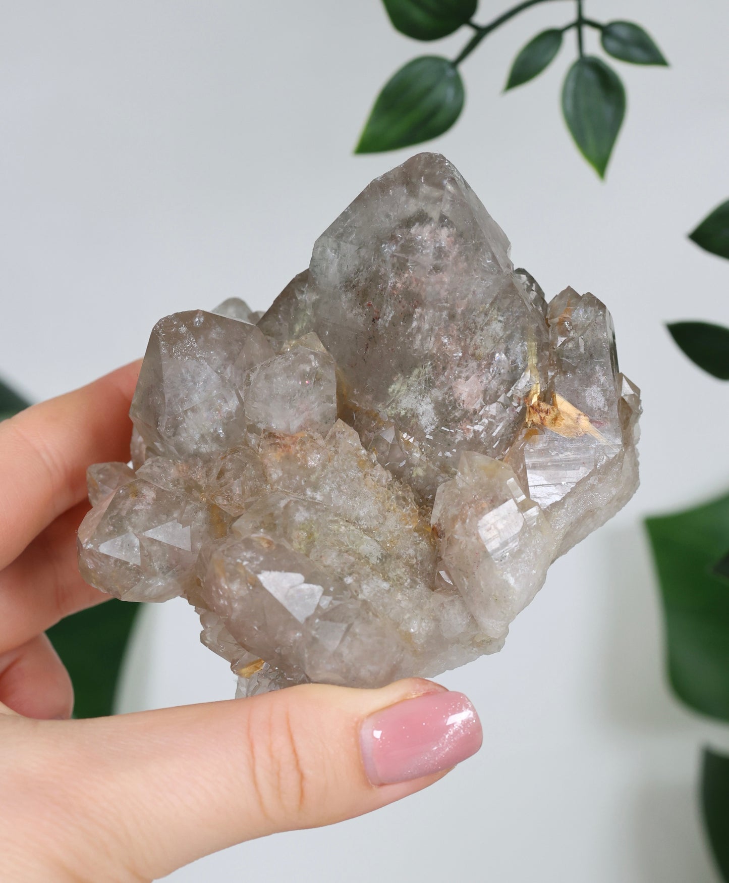 Gartenquarz x Rutil Cluster Nr.168GR