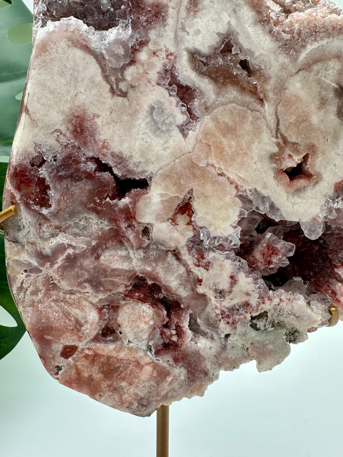 Pink Amethyst Scheibe XL Nr. 449PA