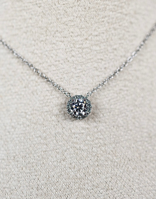 Selene Moissanit Kette S Silber