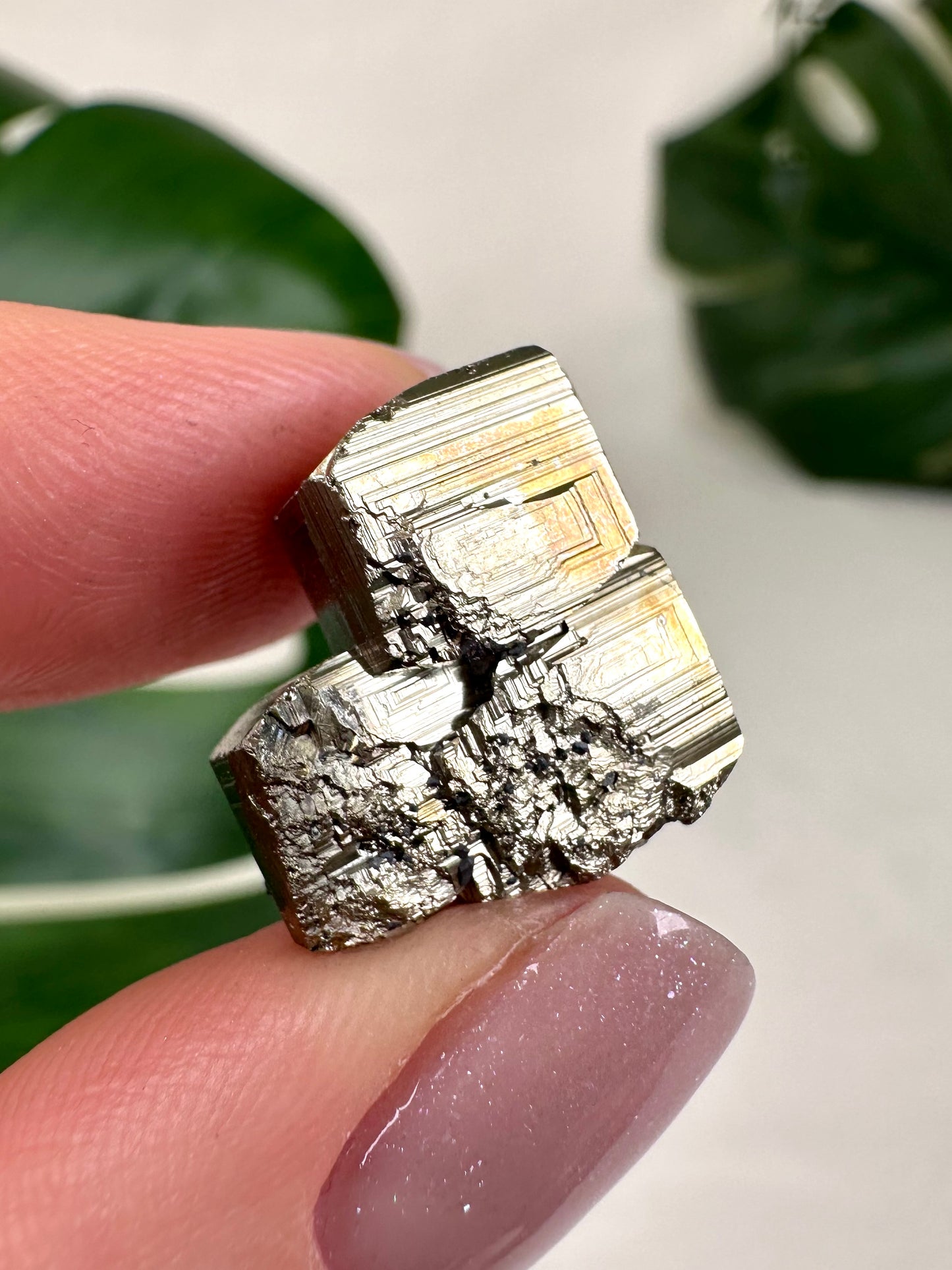 Iridescent Pyrite No. 10P7