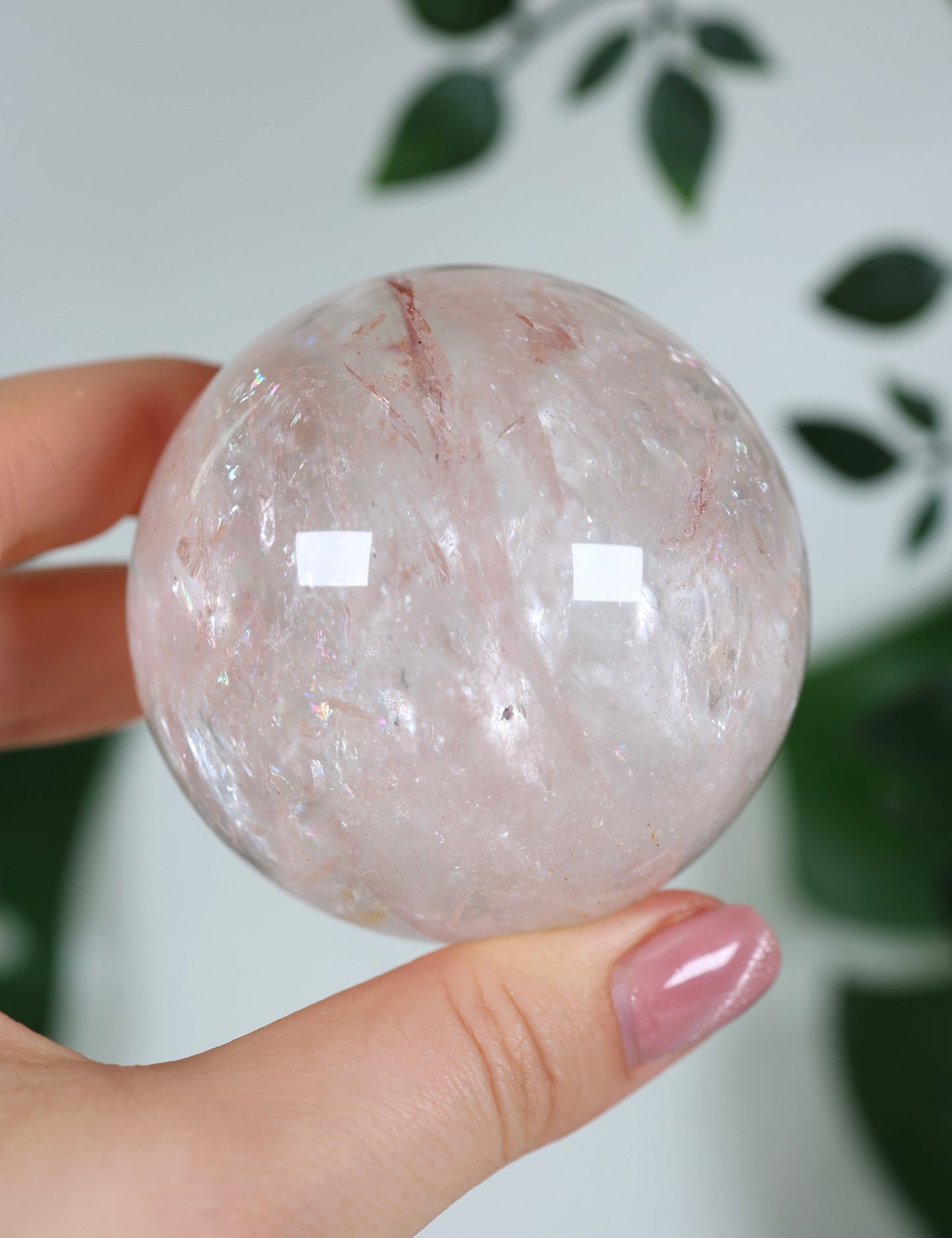 Pink Quarz Kugel Nr.283PQ