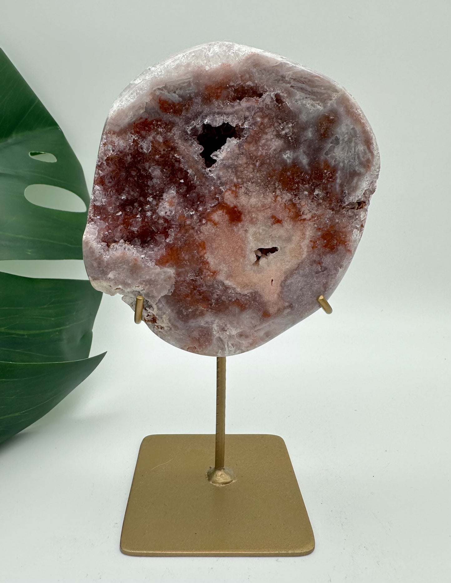 Pink Amethyst Slice No. 177PA