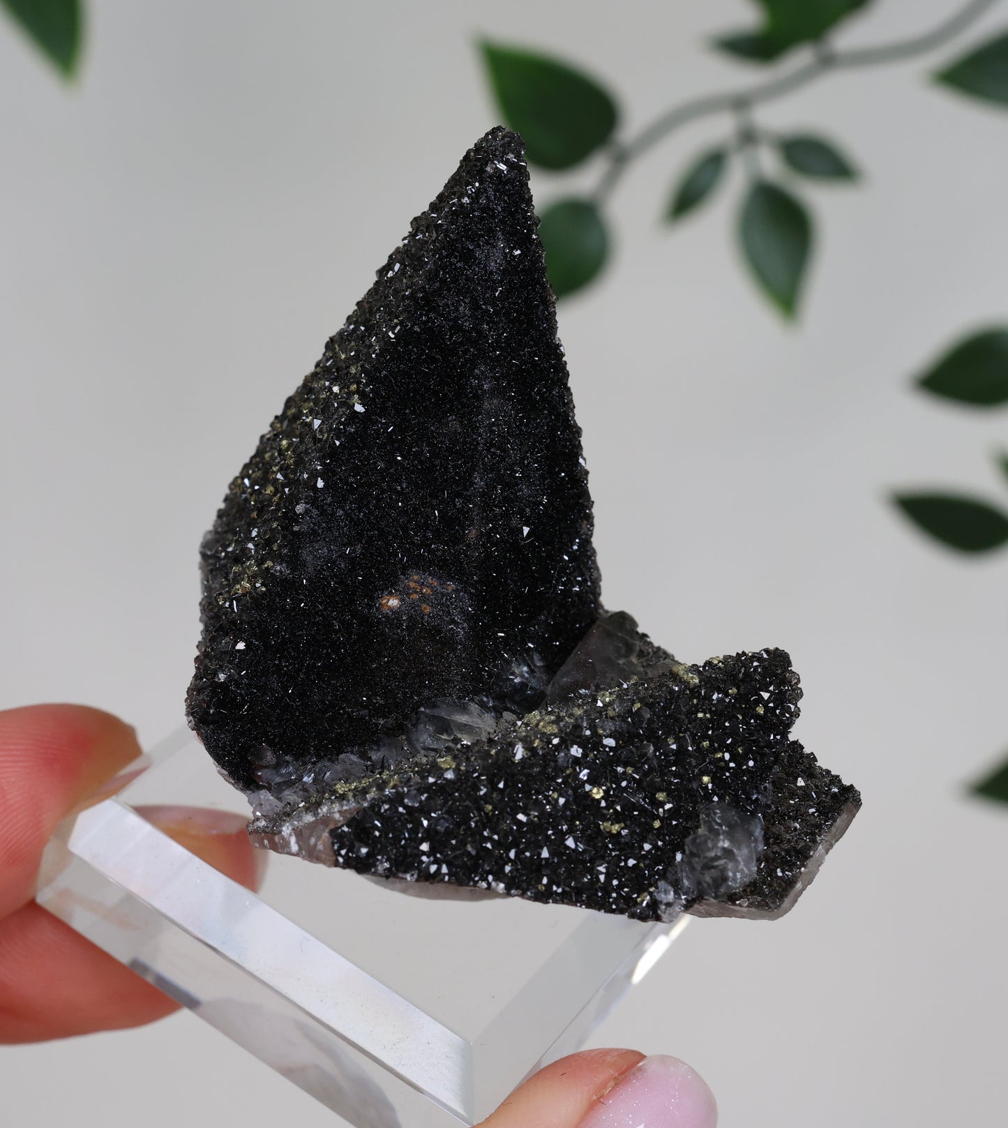 Dogtooth Calcite x Psilomelane x Pyrite x Pagoda Calcite No.333DC