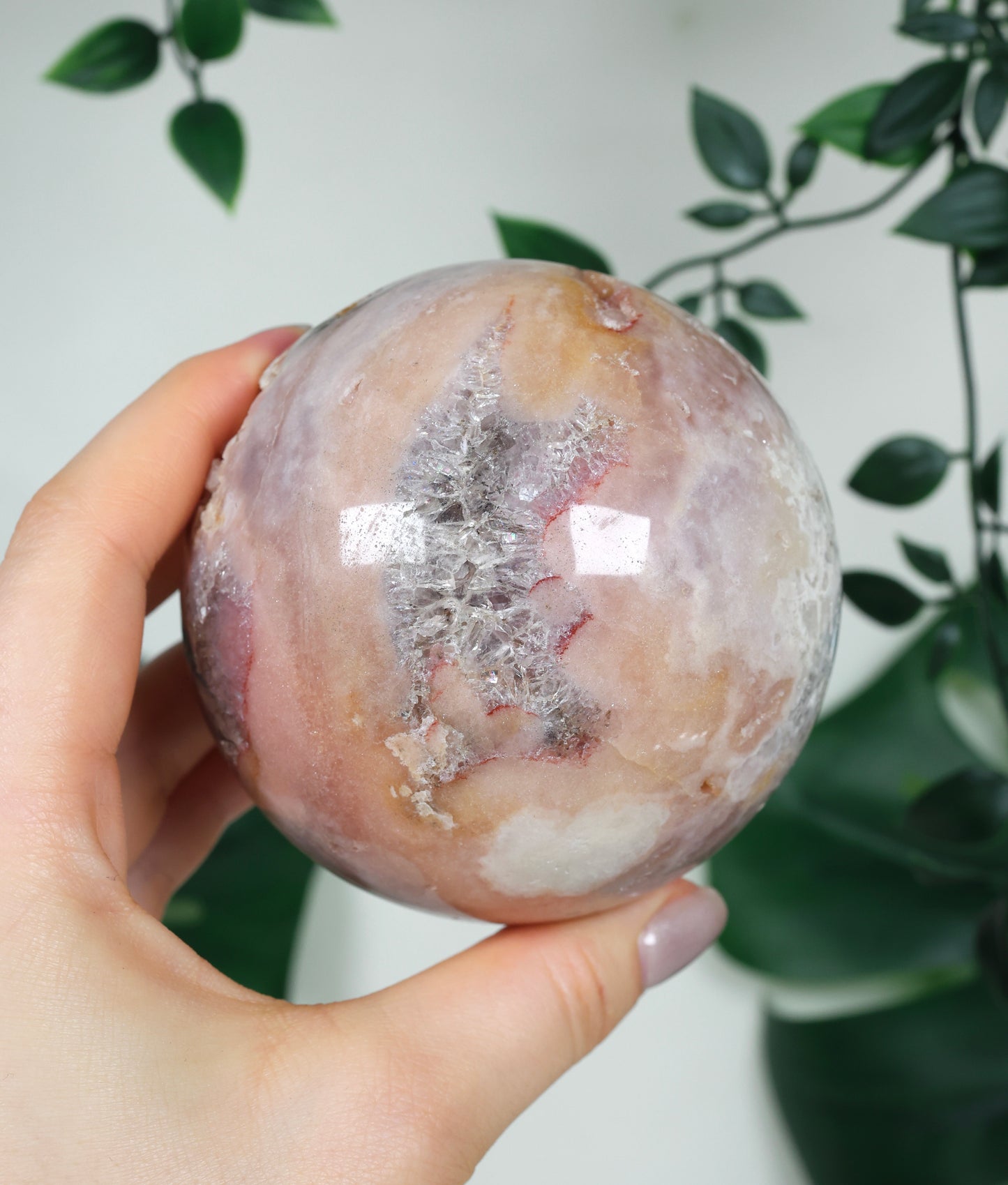 Pink Amethyst Kugel Nr.130PA