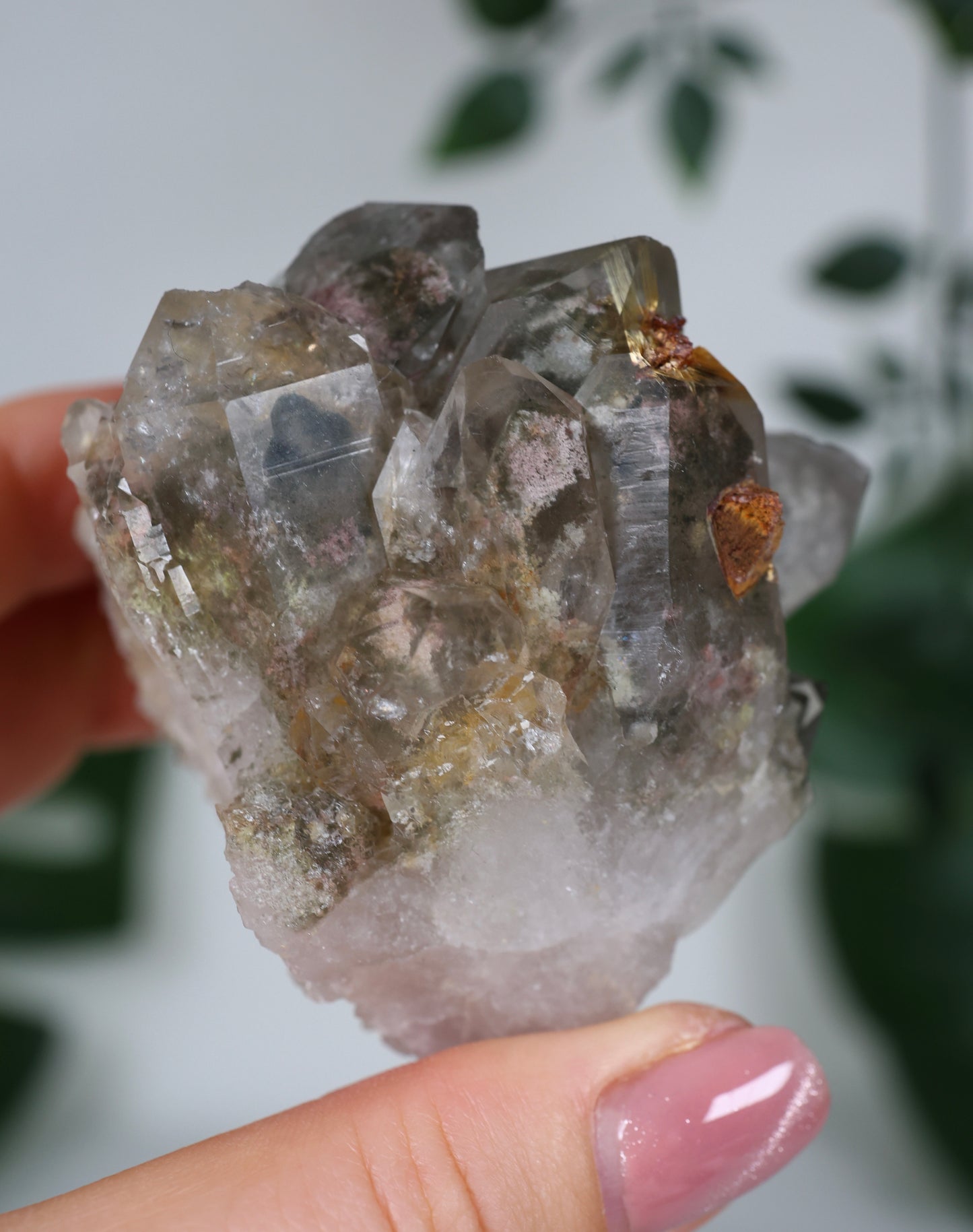 Gartenquarz x Rutil Cluster Nr.79GR