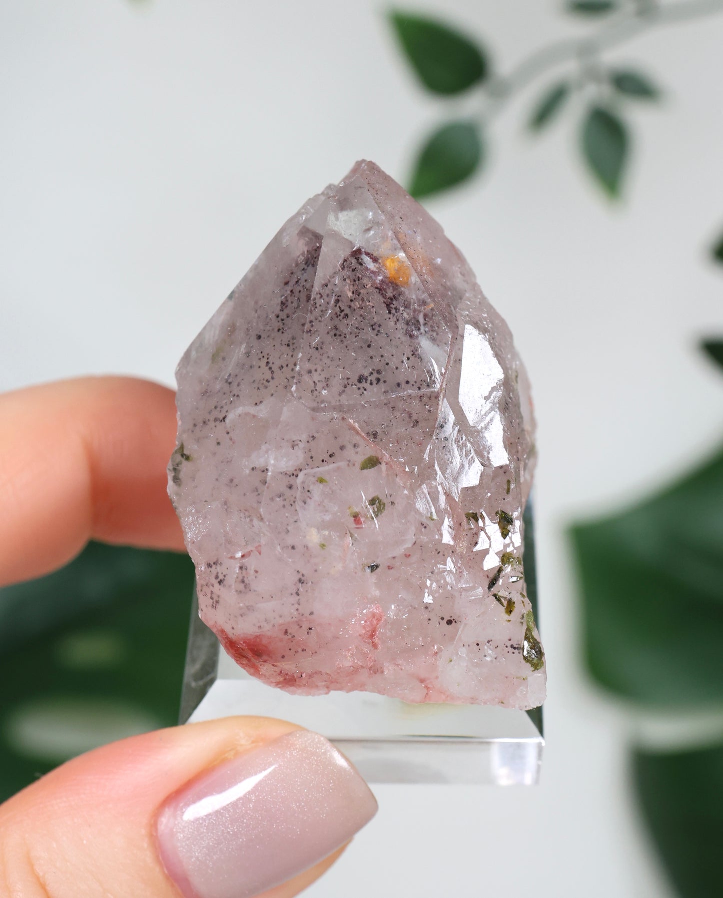 Quartz x Hematite x Epidote No.66QE