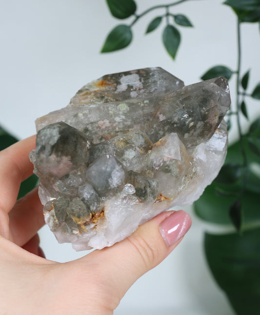 Gartenquarz x Rutil Cluster Nr.245GR