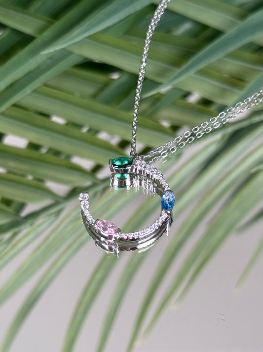 Moonbloom - Kette 925 Silber