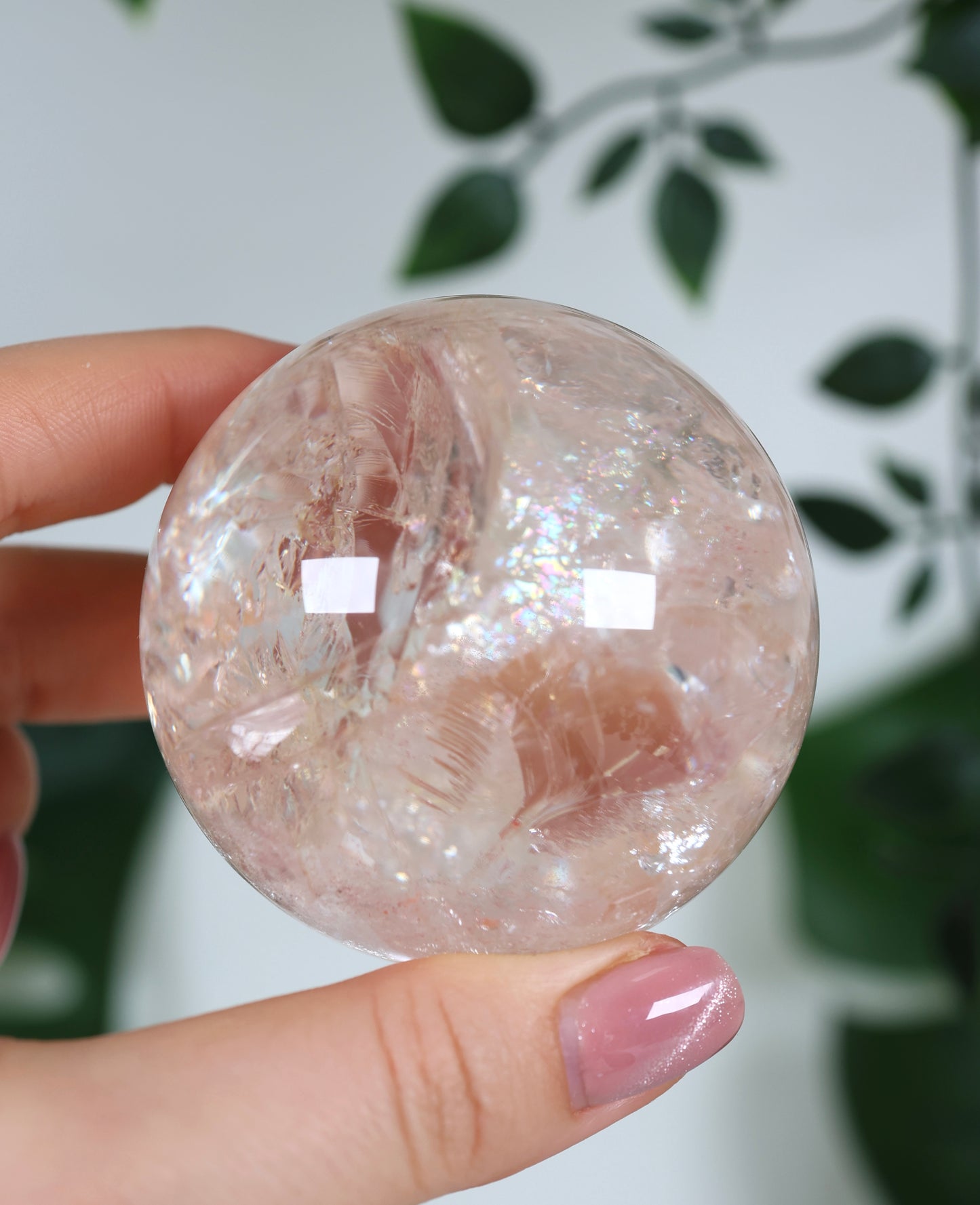 Pink Quarz Kugel Nr.265PQ