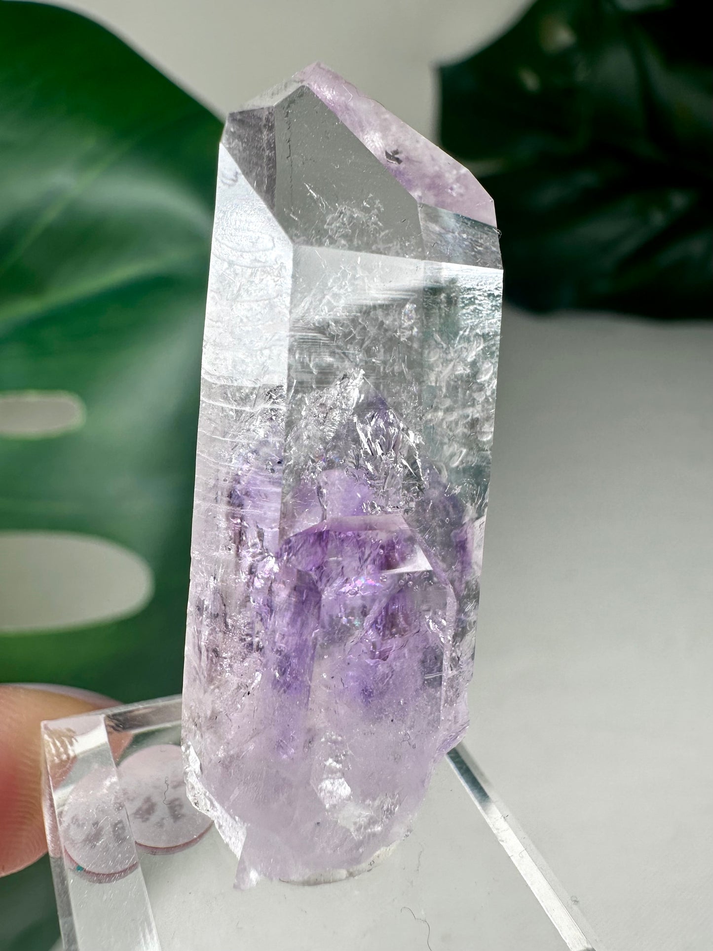 Goboboseb Quarz mit Amethyst Nr.96GA