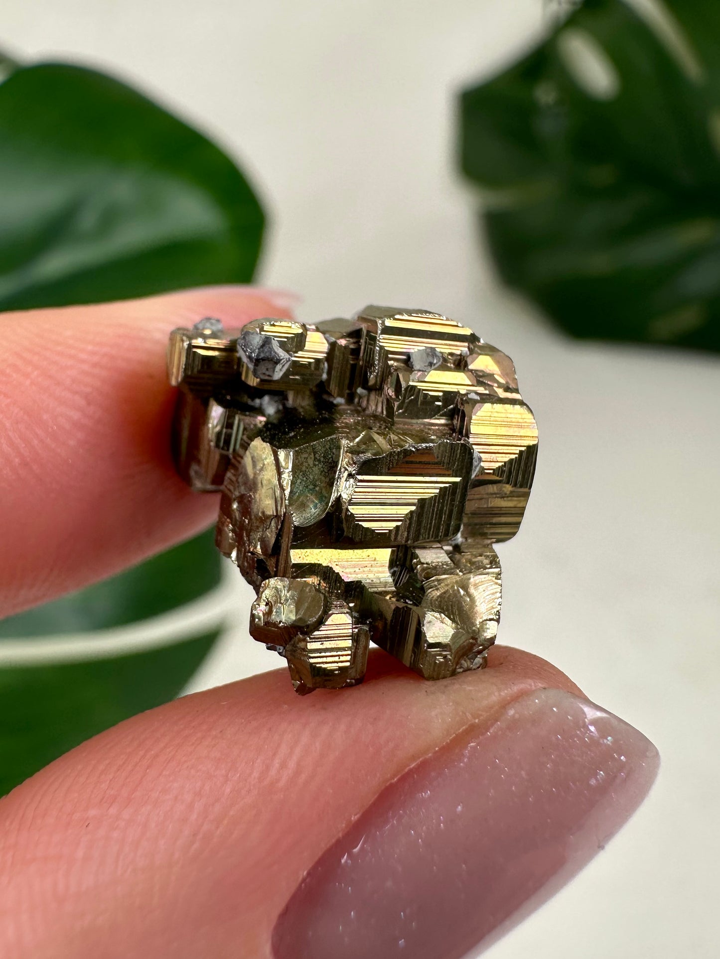 Iridescent Pyrite No. 10P3
