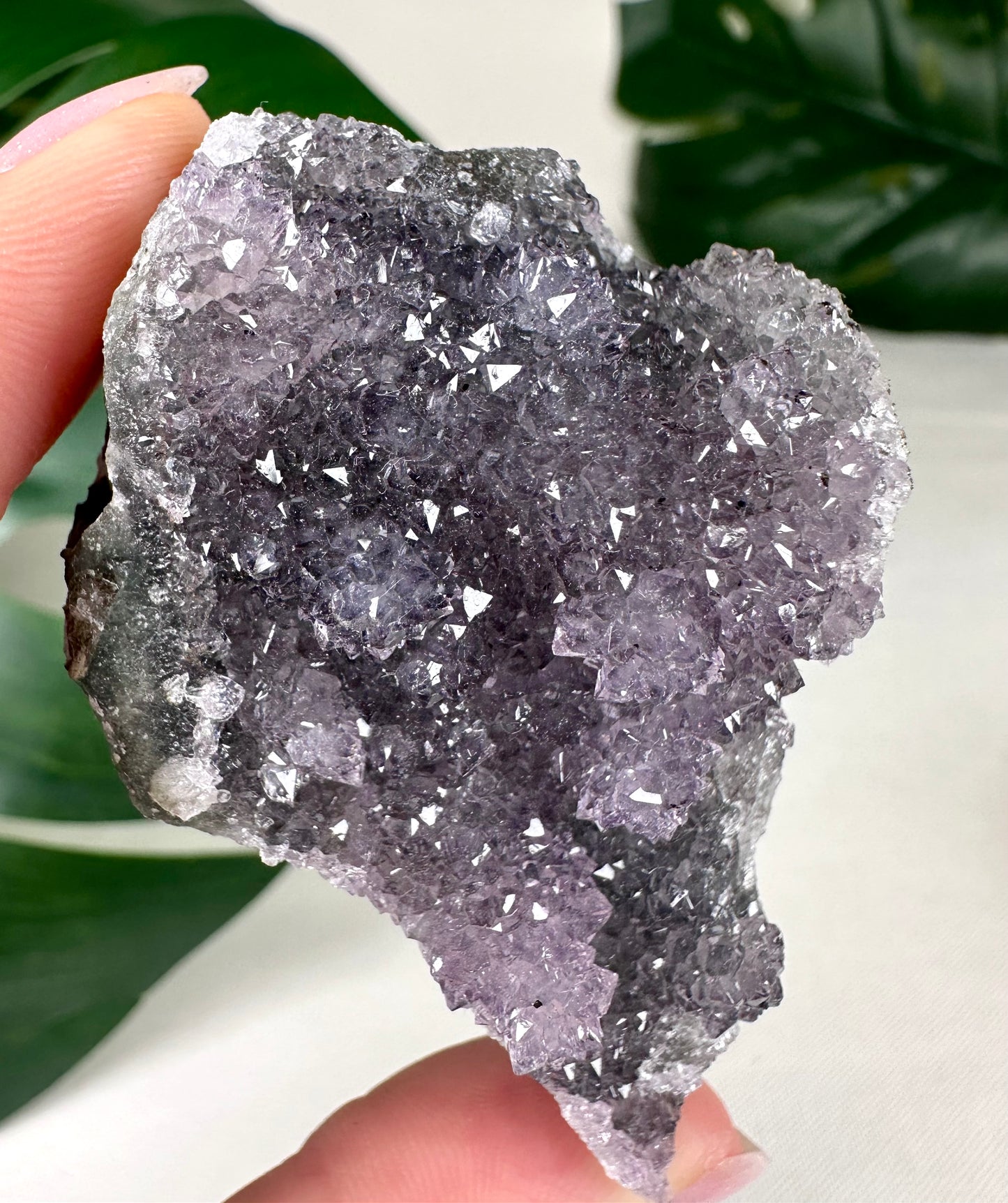 Amethyst mit Stalaktit Formation Nr. 28AS