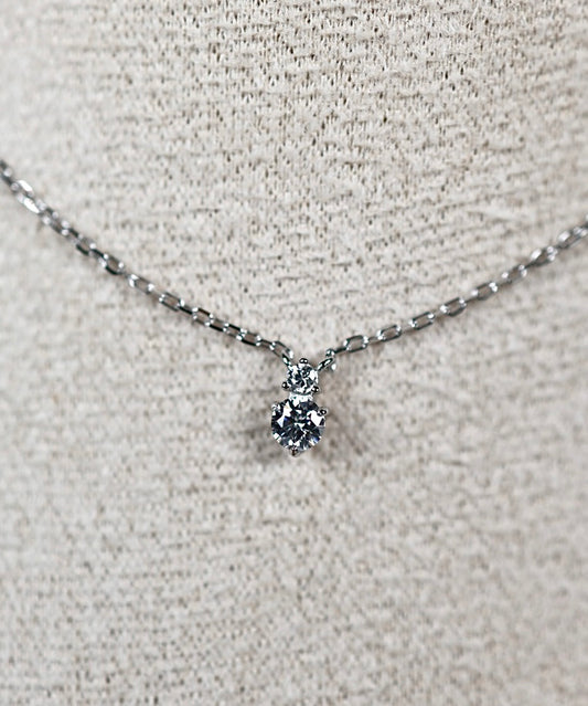 Lume Moissanit Kette Silber