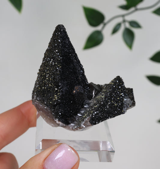 Dogtooth Calcite x Psilomelane x Pyrite x Pagoda Calcite No.333DC