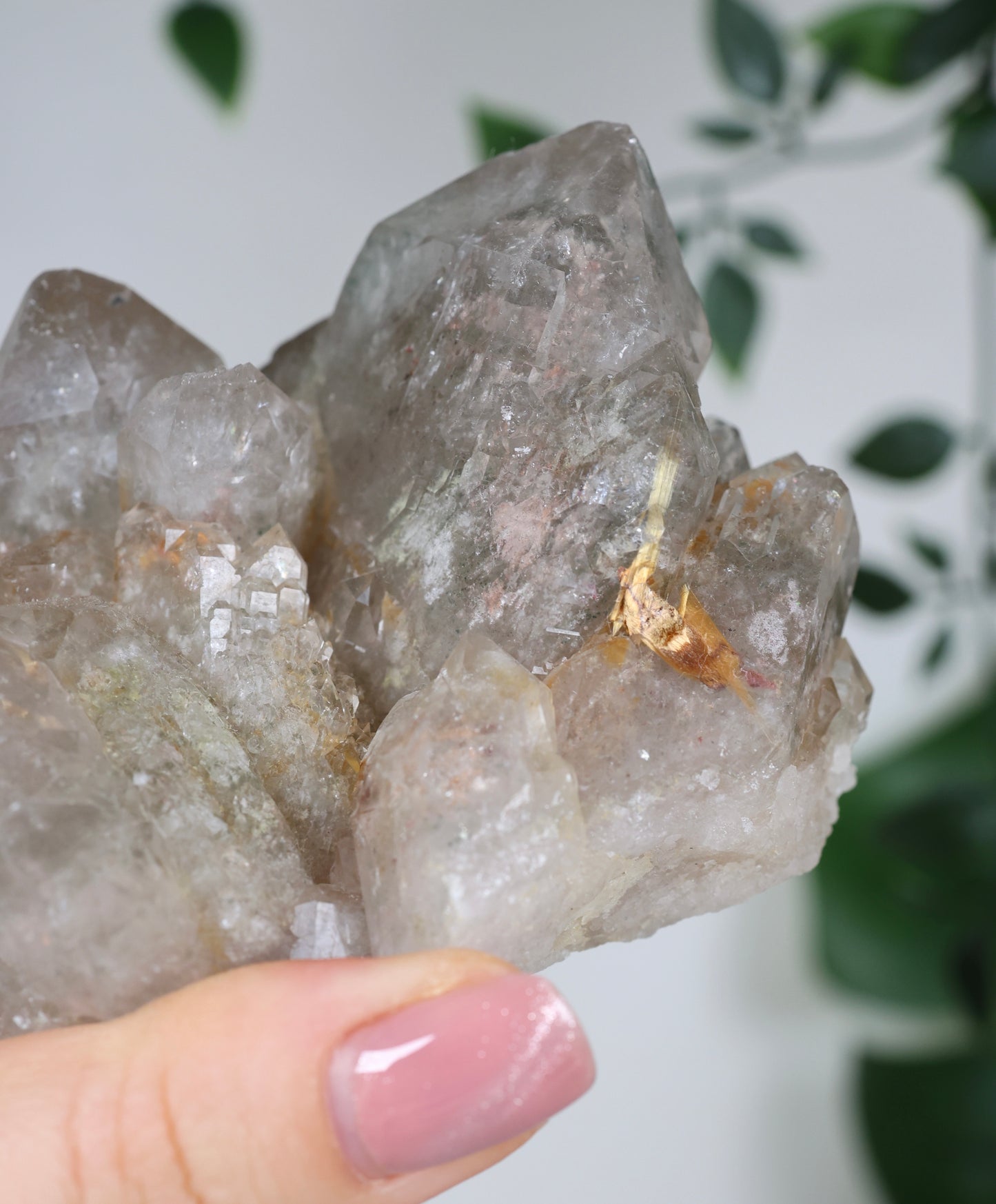 Gartenquarz x Rutil Cluster Nr.168GR