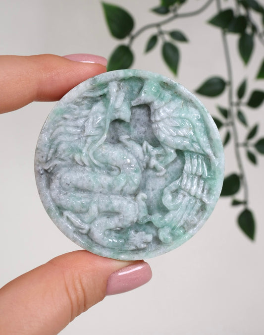 Natürliche Jade Carving Nr.215JC