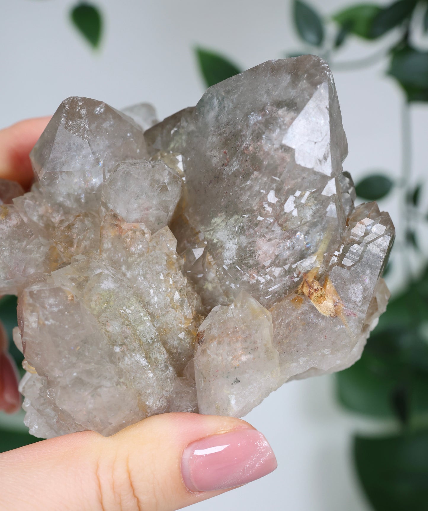 Gartenquarz x Rutil Cluster Nr.168GR