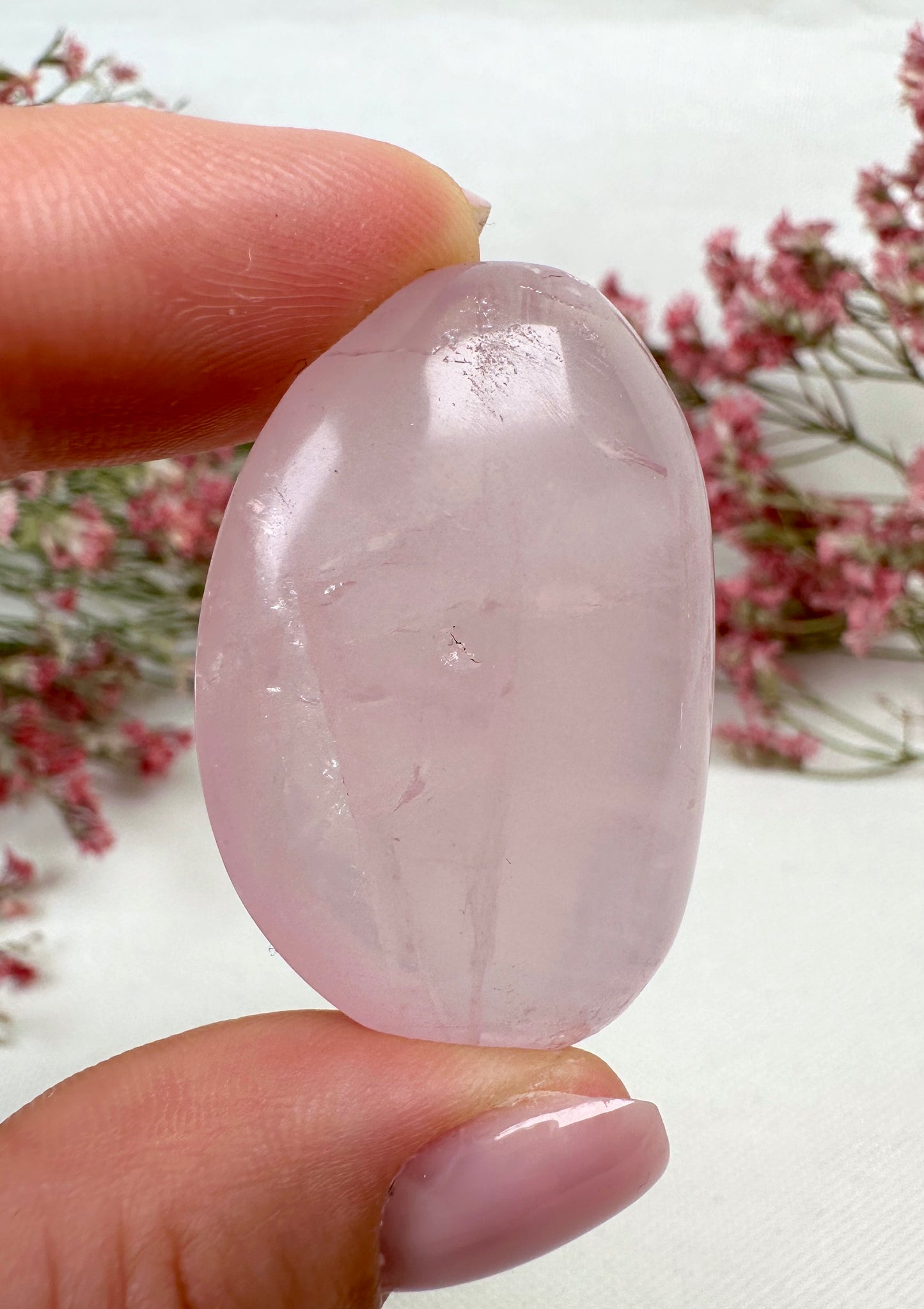 Rose Quartz Handstone No. 17RQ