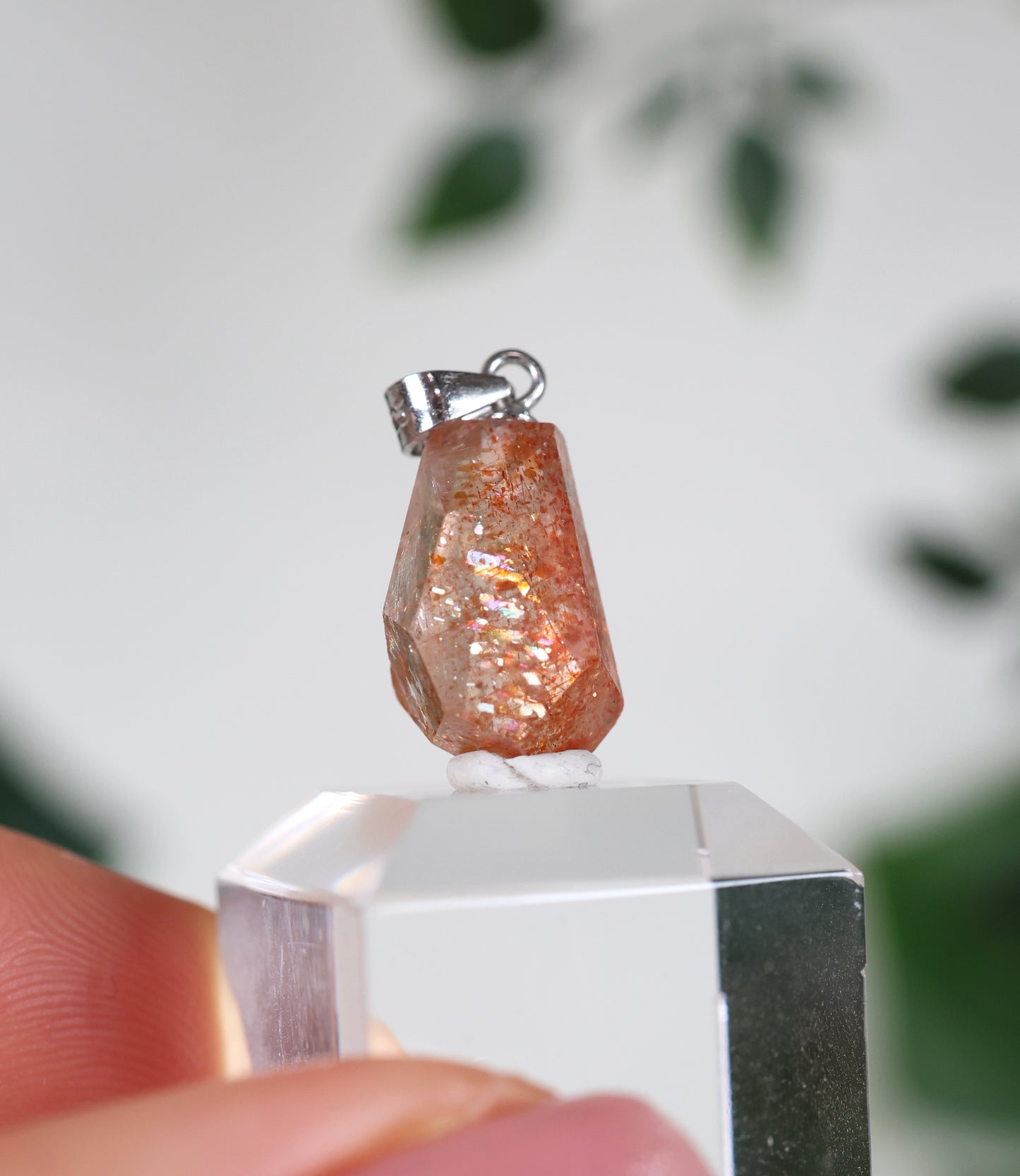 Sonnenstein Anhänger 925 Silber Nr.26SI