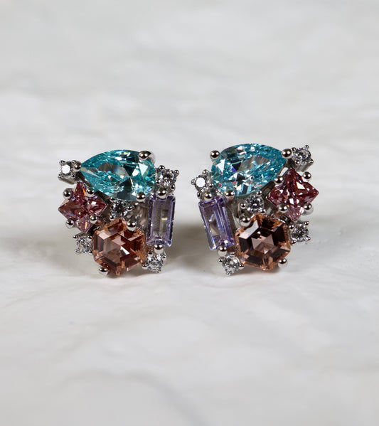 Ocean Spell - earrings 925 silver