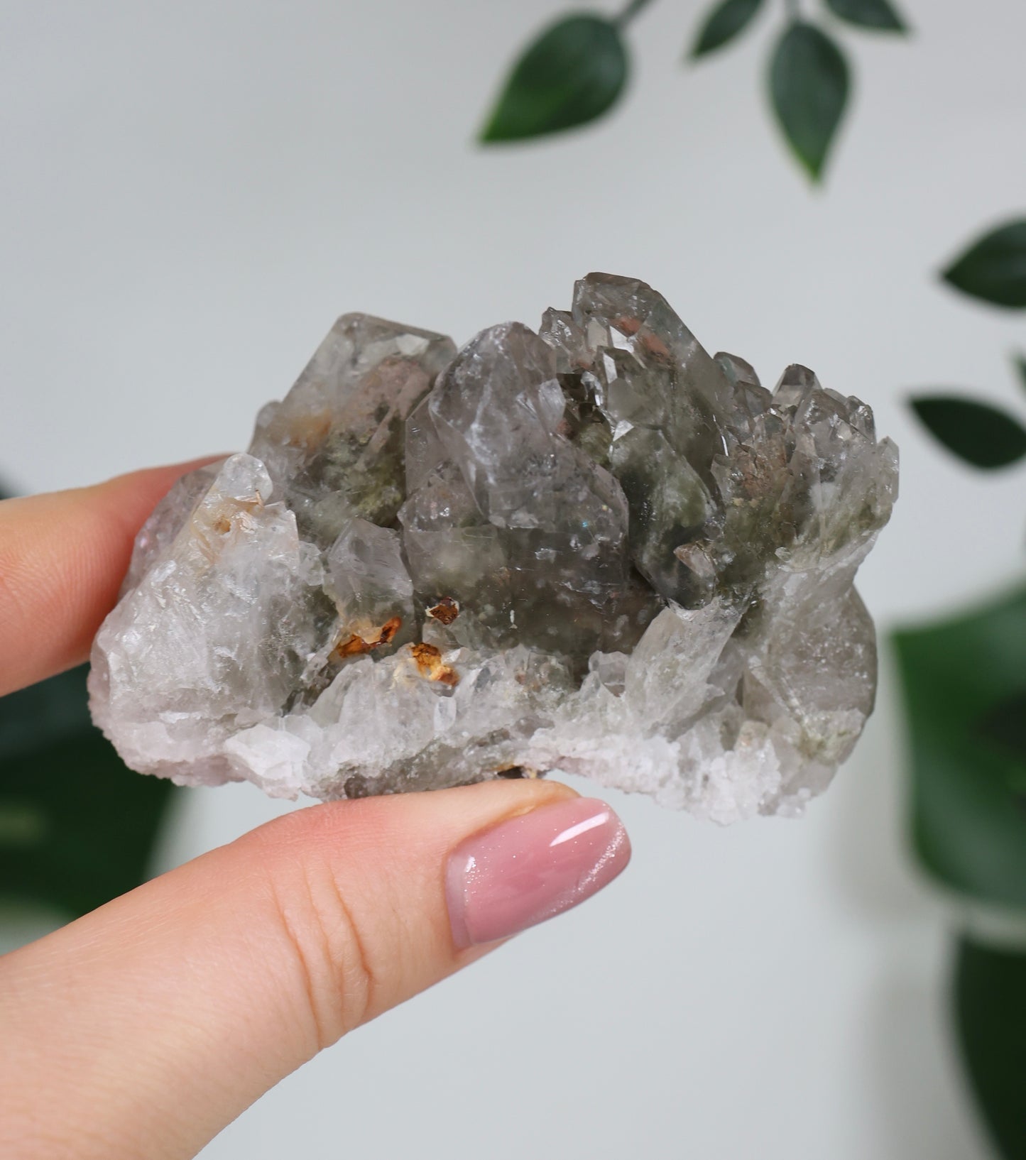 Gartenquarz x Rutil Cluster Nr.60GQ