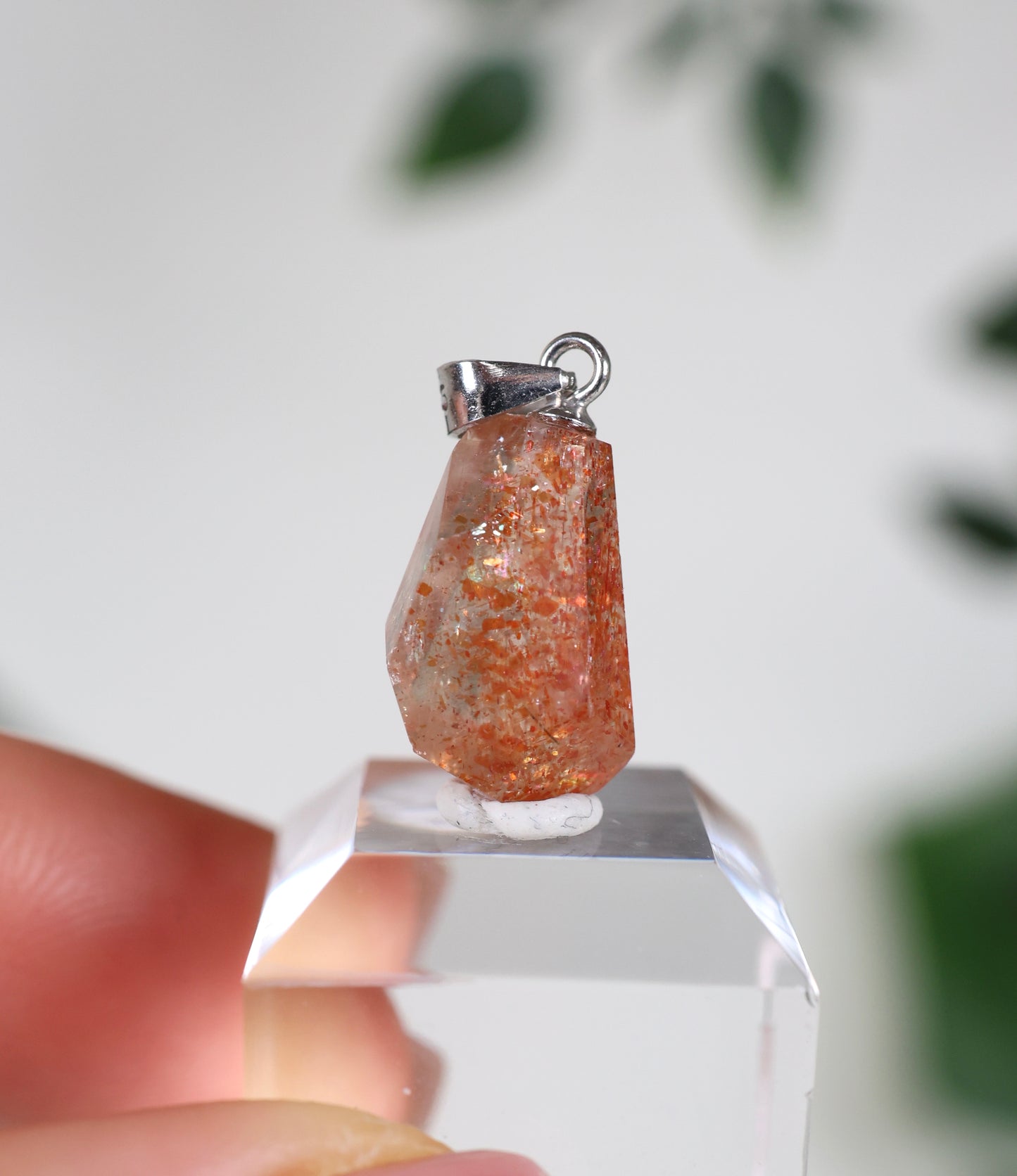 Sonnenstein Anhänger 925 Silber Nr.26SI