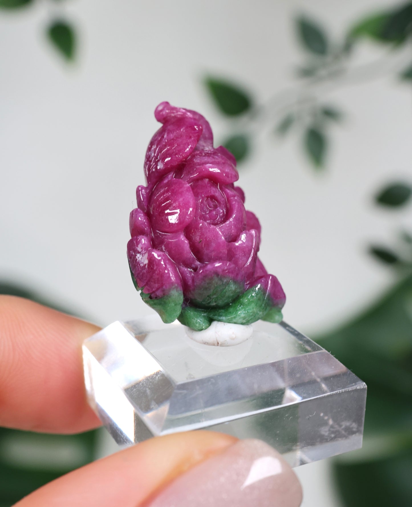 Rubin x Zoisit Blume Nr.149RZ