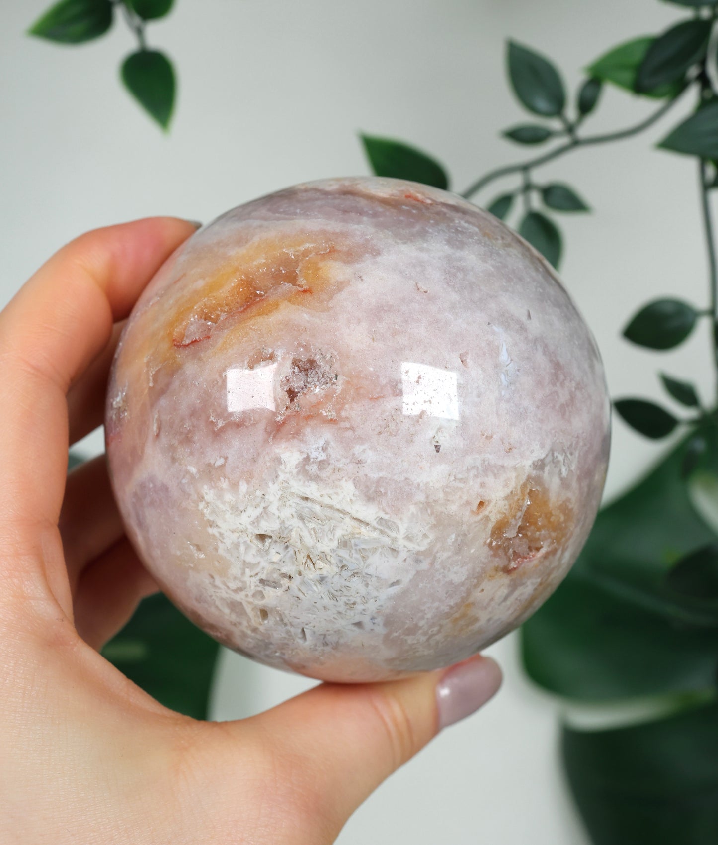 Pink Amethyst Kugel Nr.130PA