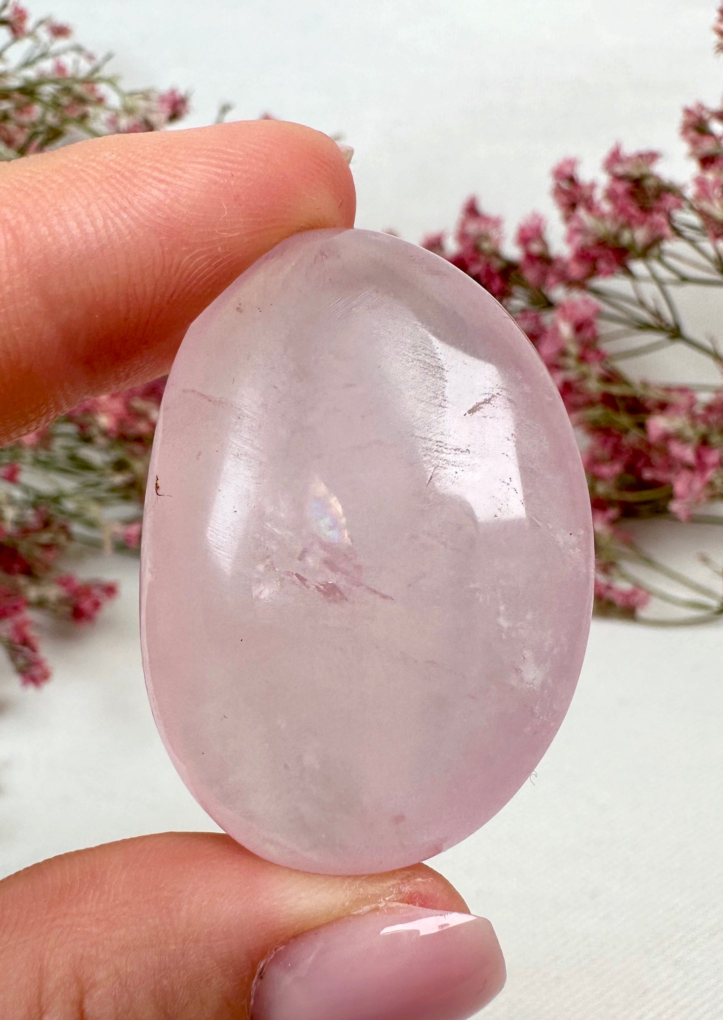 Rose Quartz Handstone No. 17RQ