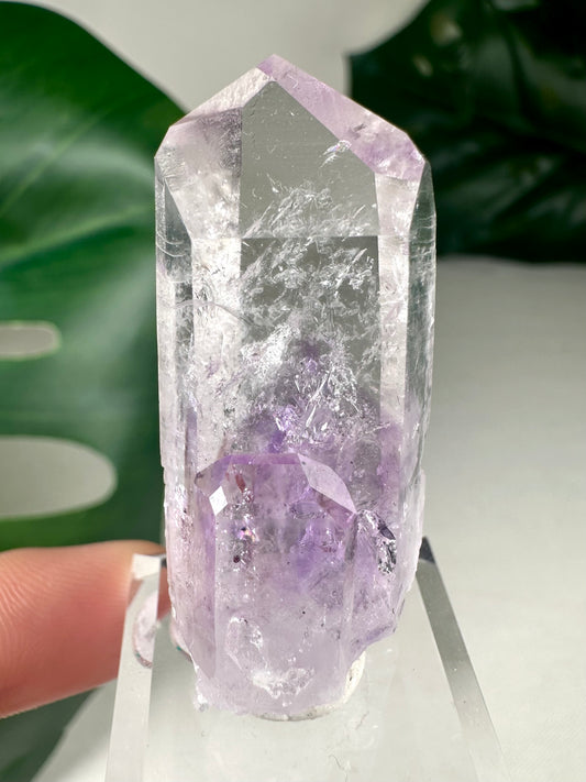 Goboboseb Quarz mit Amethyst Nr.96GA