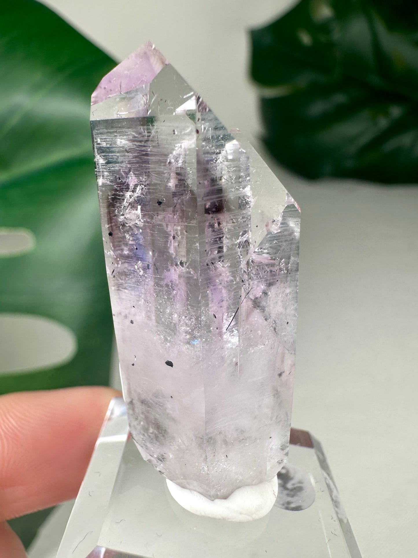 Goboboseb Quarz mit Amethyst Nr.116GA