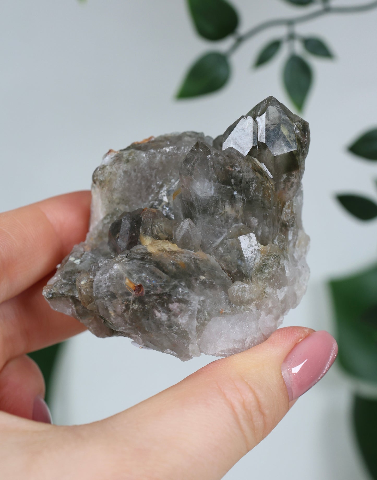 Gartenquarz x Rutil Cluster Nr.69GR