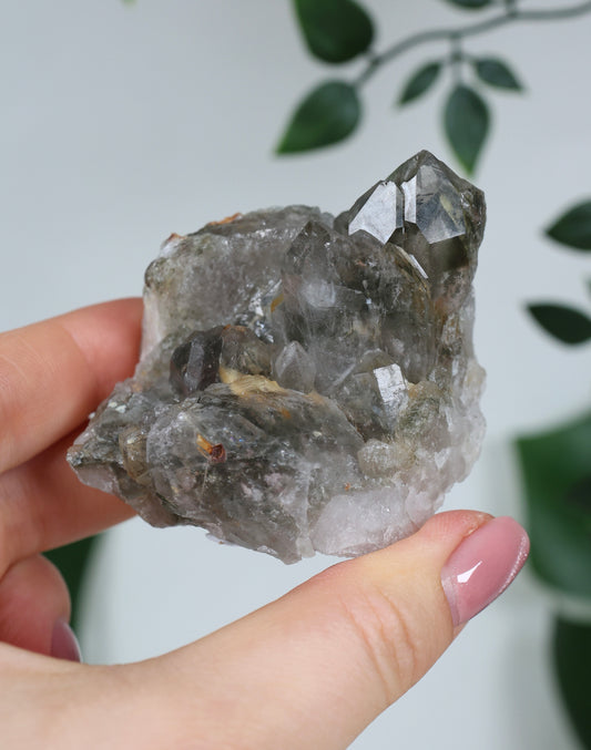 Gartenquarz x Rutil Cluster Nr.69GR