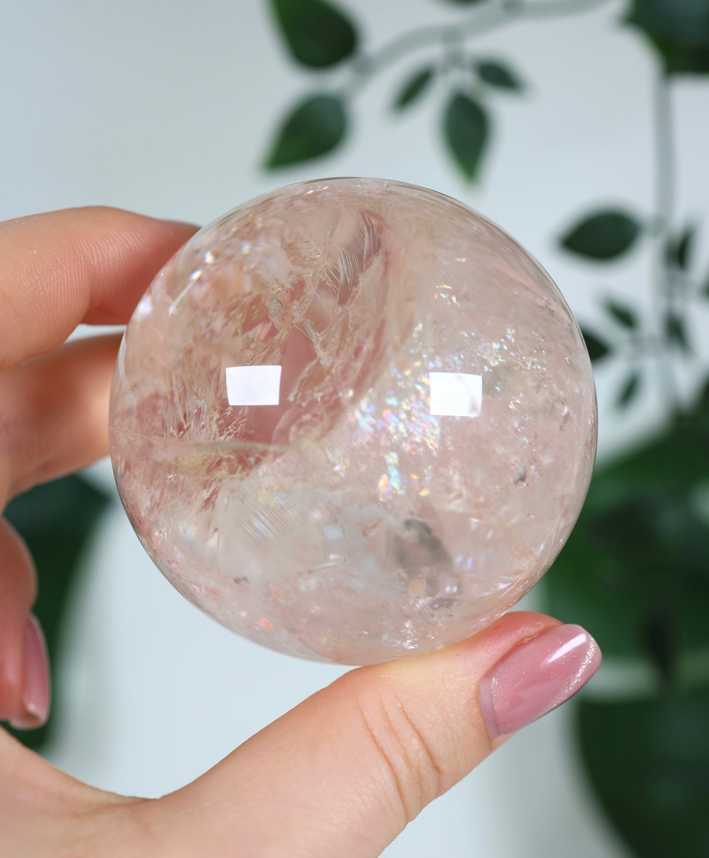 Pink Quarz Kugel Nr.265PQ