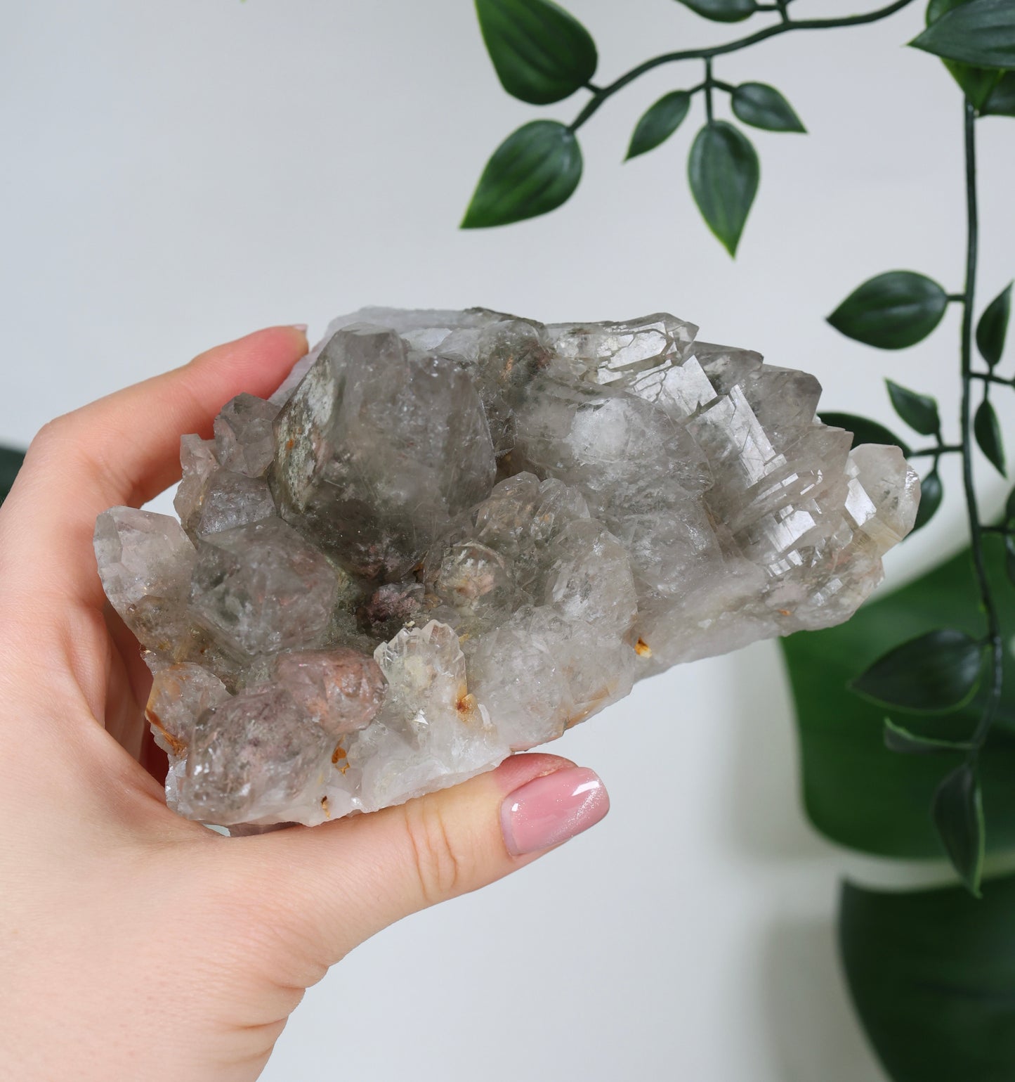 Gartenquarz x Rutil Cluster Nr.310GR