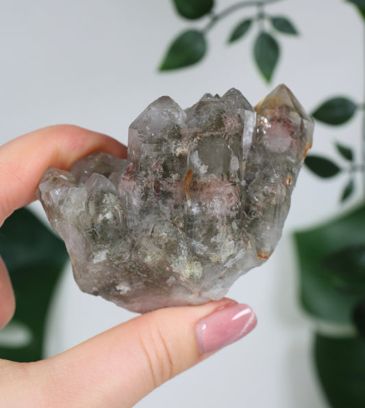 Gartenquarz x Rutil Cluster Nr.75GQ