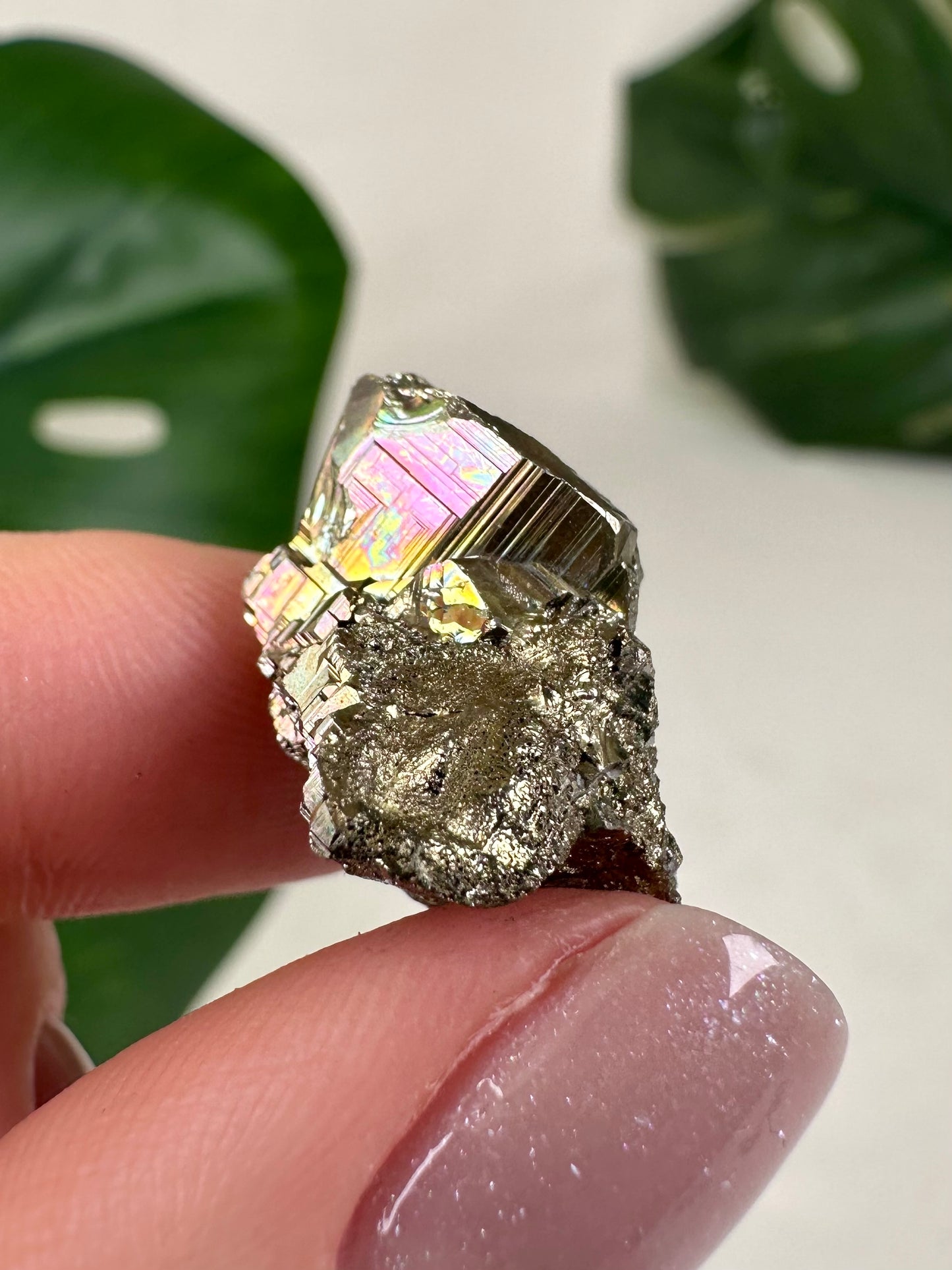 Iridescent Pyrite No. 10P2