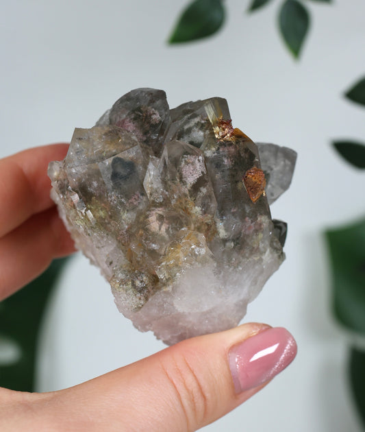 Gartenquarz x Rutil Cluster Nr.79GR