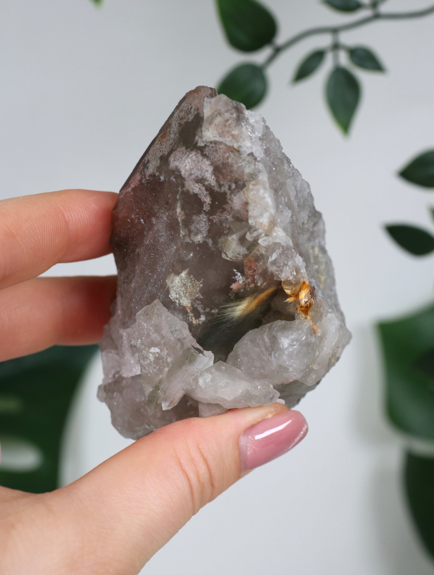 Gartenquarz x Rutil Cluster Nr.116GR