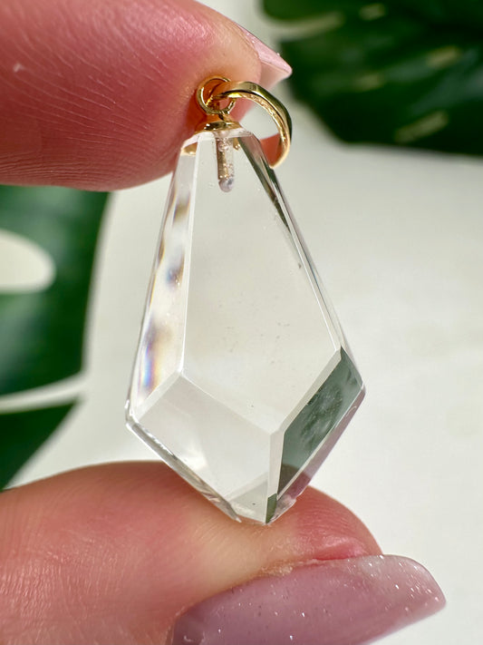 Heller Citrin Anhänger Nr.31C1