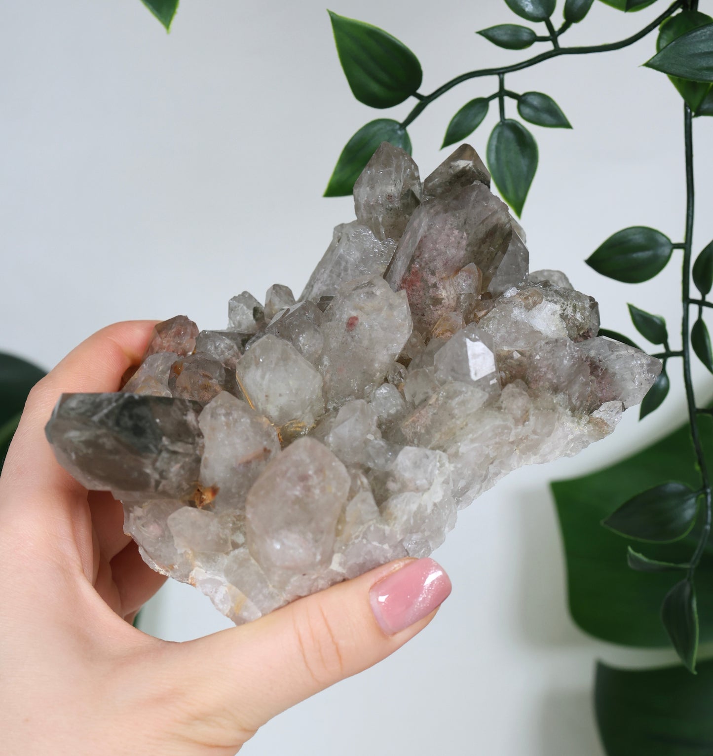 Gartenquarz x Rutil Cluster Nr.319GR